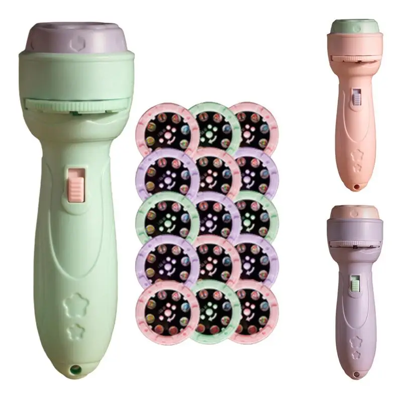 hot sale Flashlight Projector for Kids Baby Sleeping Torch Lamp Toy Early Education Toy Holiday Christmas Gift Light Up Toy
