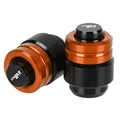 Orange Valve Caps