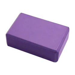 Fitness Yoga Foam Block for Pilates and Body Shaping (Purple)
