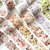 Cute Girl's Daily Life Masking Washi Tape Kawaii Cat Dog Decorative Adhesive Material Sticker Diy Label Album Diary Scrapbooking 2