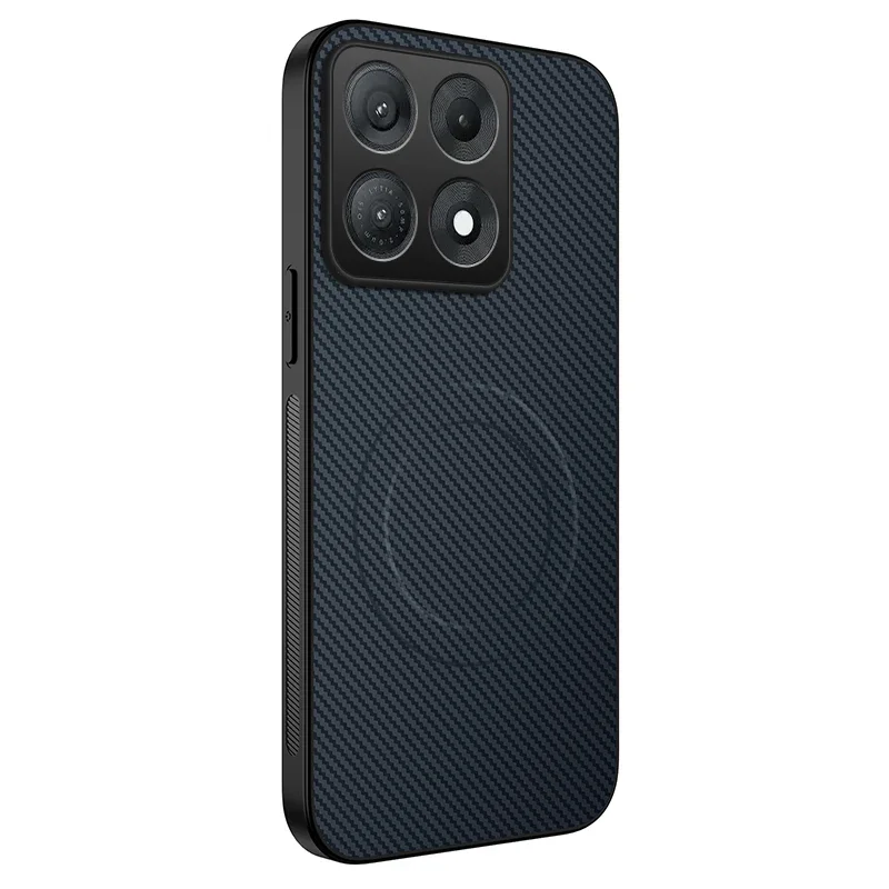 Carbon Fibre Wireless Charging Protective Phone Case with Lens Guard