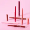 6 Nude Matte Matte Lipstick Pencil Set Waterproof Sweatproof Non-Stick Cup Non-Fade Swivel Hook Lip Pencil 5