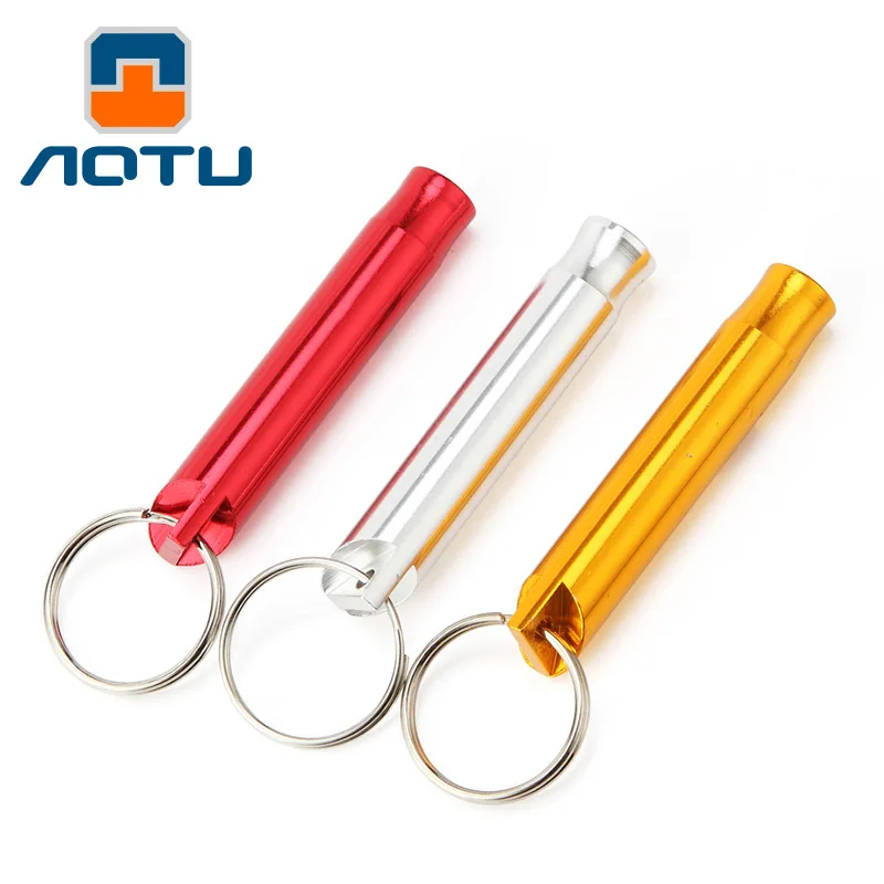 Cheap Alloy Outdoor Survival Whistle Mini Whistle