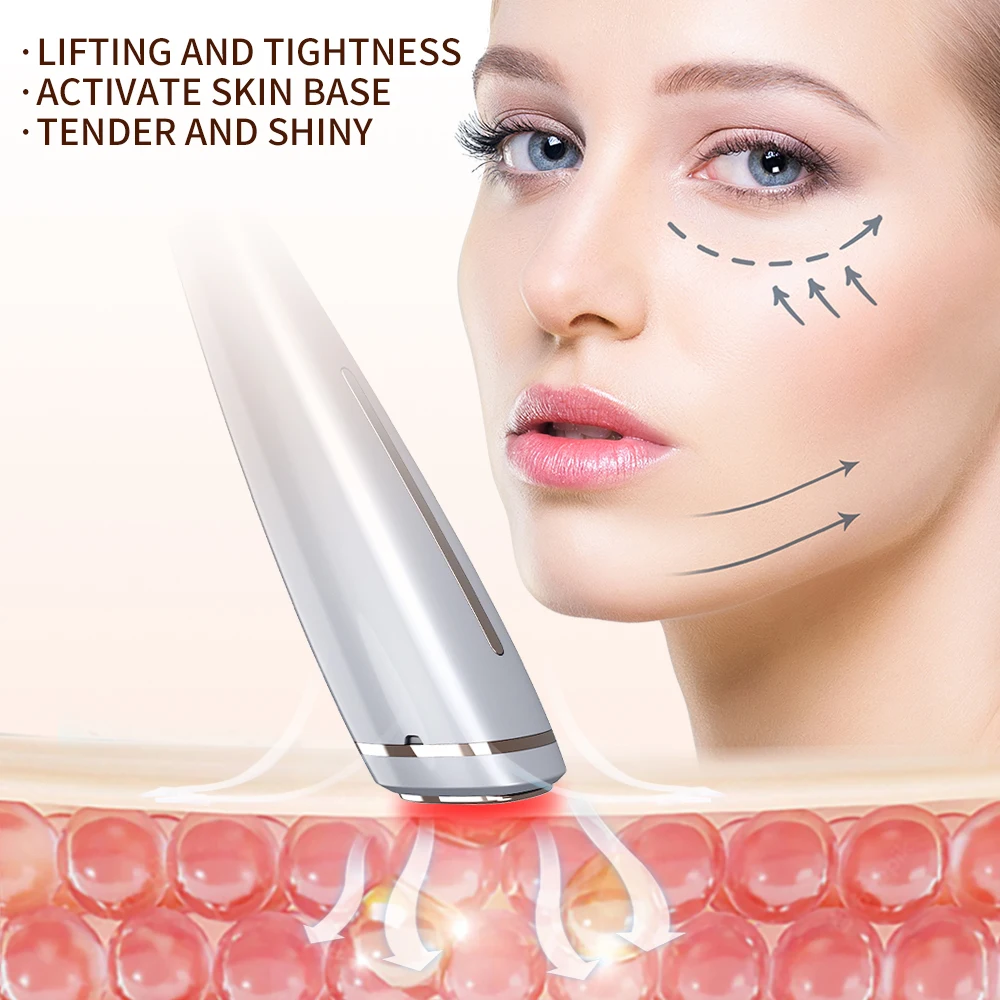 RF & EMS Beauty Instrument High Frequency Lifting Machine for Facial Lifting and Eyes Tightening Face Massager Home Appliance