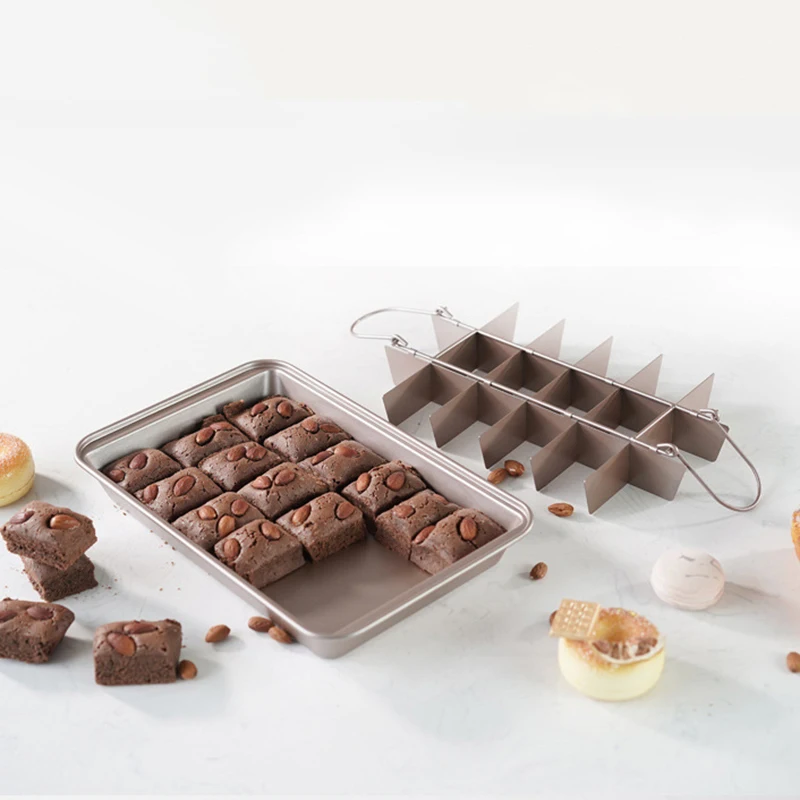 

Классическая золотая зернистая Форма цвета шампанского, квадратная форма для выпечки, инструменты для выпечки хлеба, утолщенное твердое основание