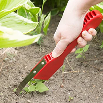 Gardening Weeding Tool Hand Loop Weeder Tool Iron Manual Portable for Weeding Loosening Planting Gardening Hand Loop Weeder Tool