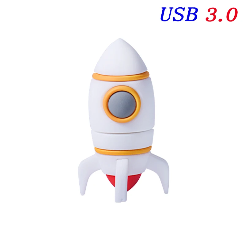 512gb flash drive JASTER USB 3.0 Flash Drive Mini Cool Cartoon Pen Drive Astronaut and Rocket for kids creative gifts Memory stick 32GB 64GB 128GB usb c drive USB Flash Drives