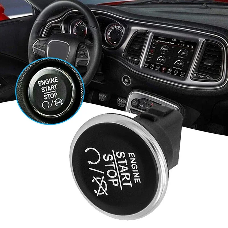 AUXITO Keyless Push Button Engine Start Stop Switch – Fits 2009-2013 Jeep Grand Cherokee