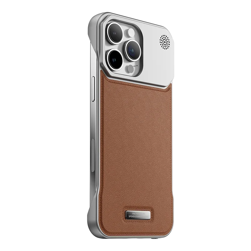Phone Case Luxury Magnetic PU Leather Aromatherapy For iPhone 12 13 14 15 16 17 Pro Max Plus Wireless Charging Borderless Cover