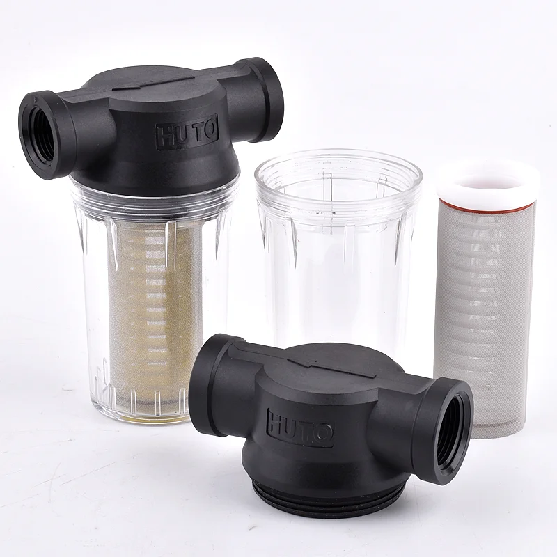 Garden Watering Filter 1/2'' 3/4'' 1'' Pond 80/250 Mesh Strainer Agricultural Irrigation Water Pipe Filter Water Pump Filter