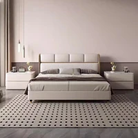 Table De chevet européenne exquise, luxe, Simple, classique, polyvalente, rangement confortable, meubles De chambre à coucher 4