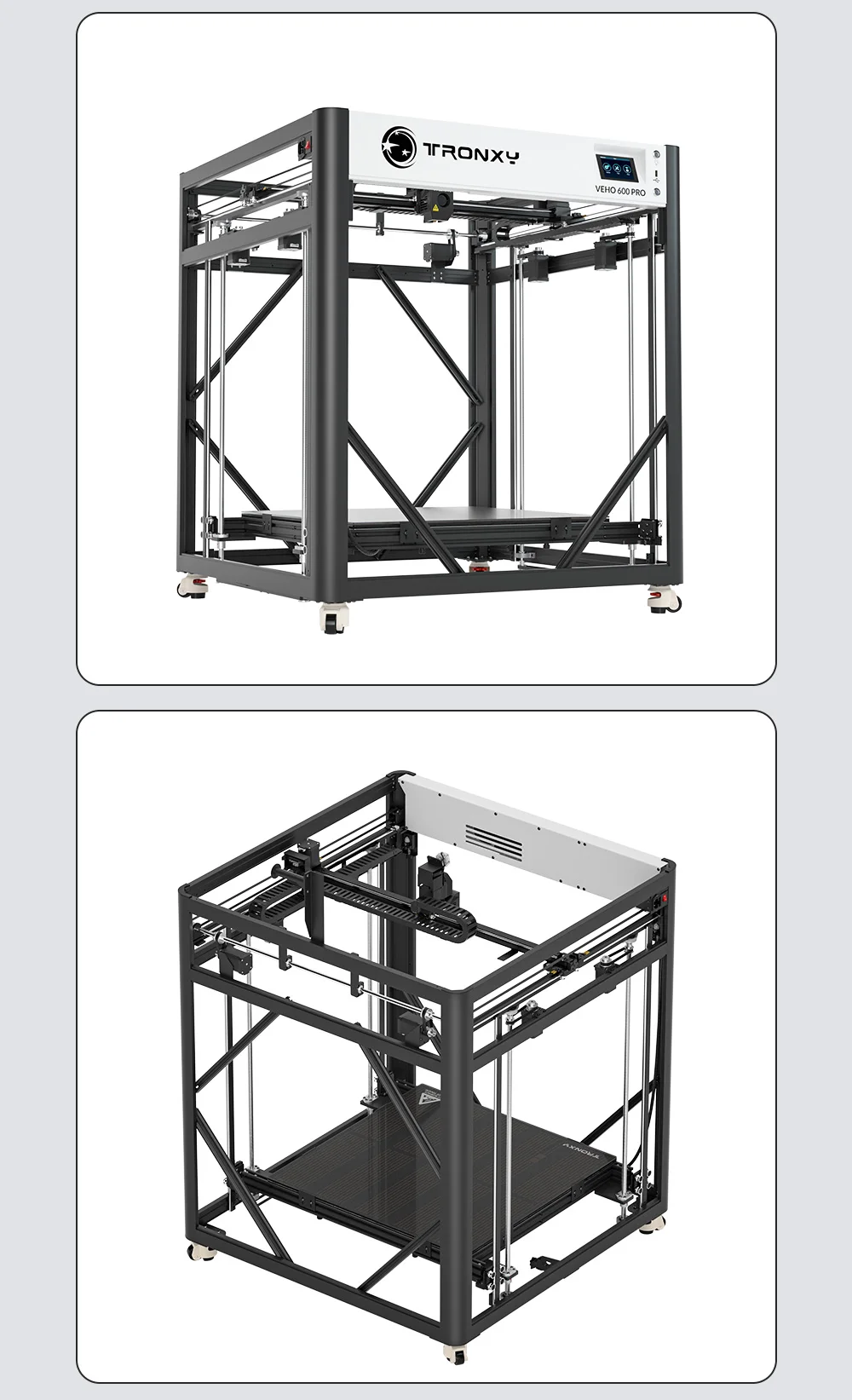 Sf0d49562d6924c2f925244fa5df8c530R Nowa aktualizacja z Tronxy VEHO 600 Pro duże 3D z napędem bezpośrednim i zestaw do drukarki profesjonalne drukarki 3D o wymiarach 600x600x600mm