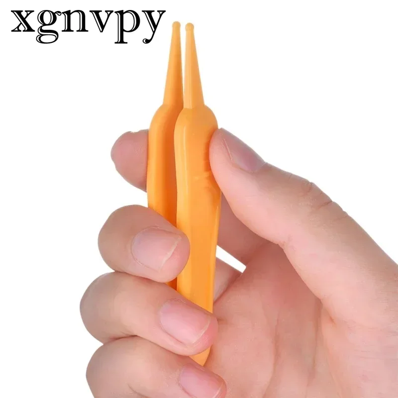 Nose cleaning tweezers baby clamp nasal boo newborn baby child plastic ABS nostril cleaner safety round toe clip