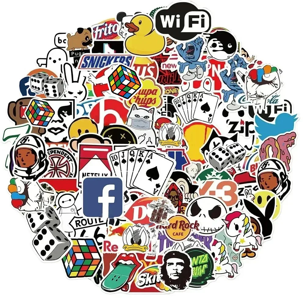 Fashion Brand Logo Stickers