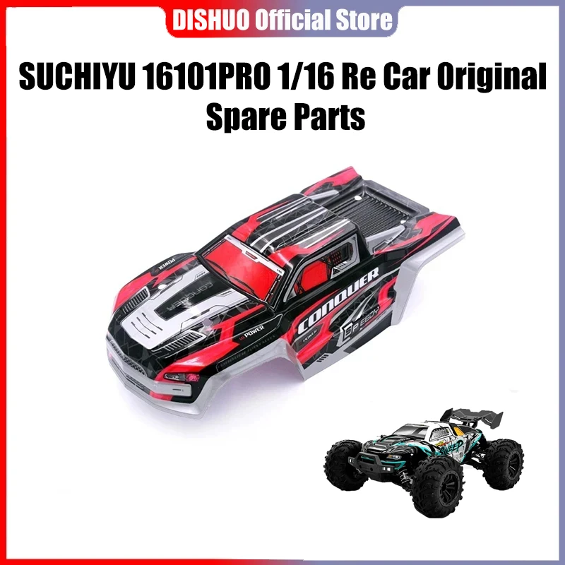 

SCY 16101PRO 1/16 RC Car 6221 Car Shell Red Original Spare Parts