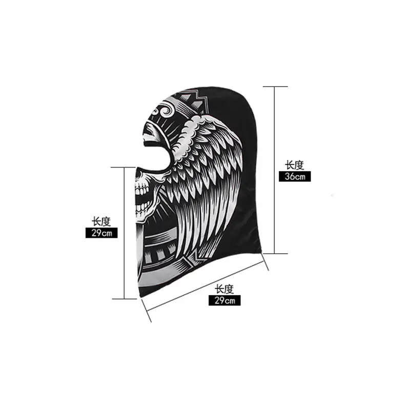 Motorcycle Balaclava Skull Full Face Mask Men Moto Breathable Headwear Quick Drying Neck Gaiter Riding Scarf Fishing Masks - Image 6