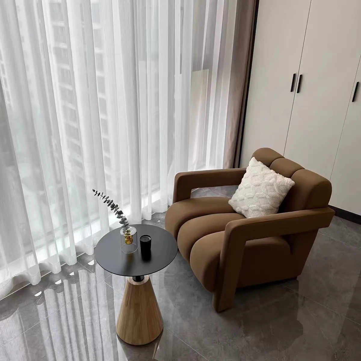 

Mobile Luxury Modern Chairs Living Room Outdoor Accent Vanity Chair Bedroom Reading Fauteuils De Salon Home Furniture CY50KTY