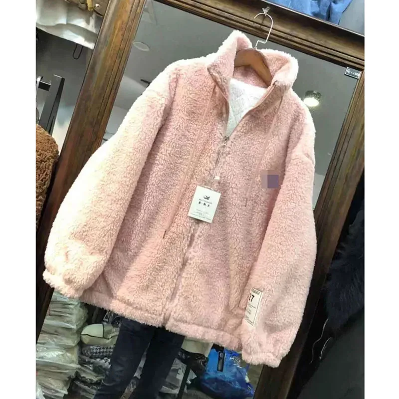 Hong Kong Style Fried Street Jacket Female 2022 Autumn Winter New Retro Hong Kong Flavor Plus Velvet Thick Salt Baseball Uniform