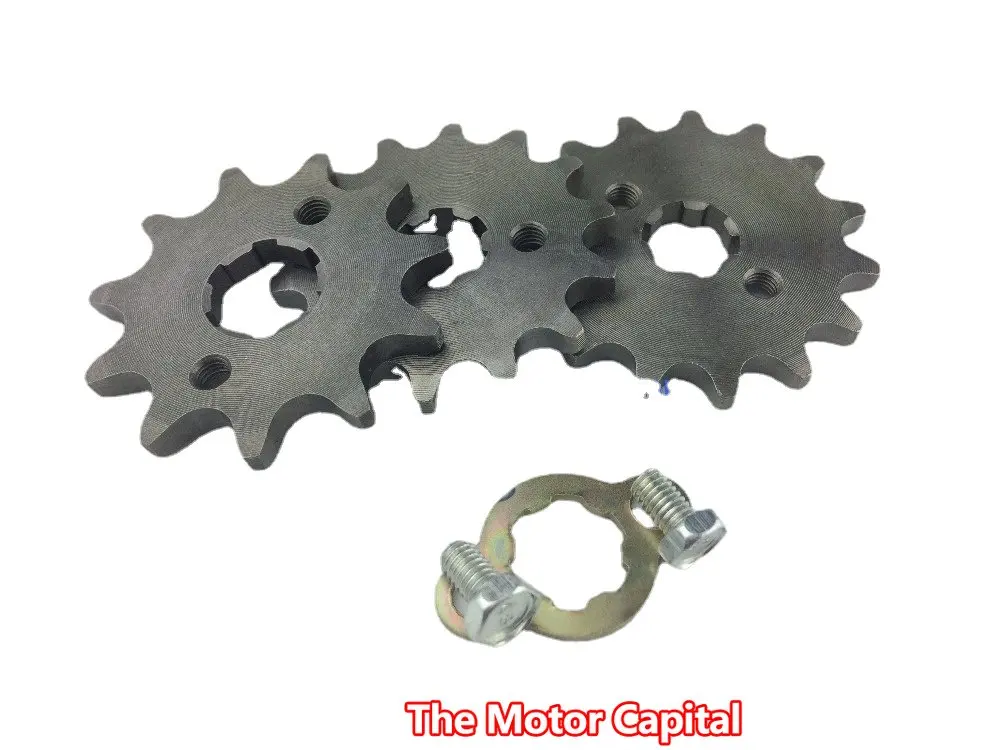 Front Engine Sprocket 420 10T 11T 12T 13T 14T 15T 16T 17T 18T Tooth 17mm 20mm ID fit Motorcycle part