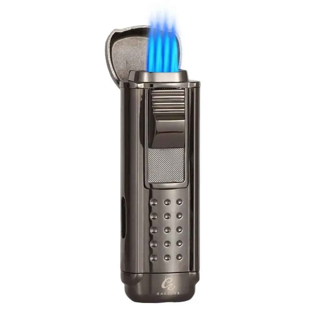 Cohiba Cigar Lighter Butane 3 Torch Jet Flame Cohiba Metal Gas Jet