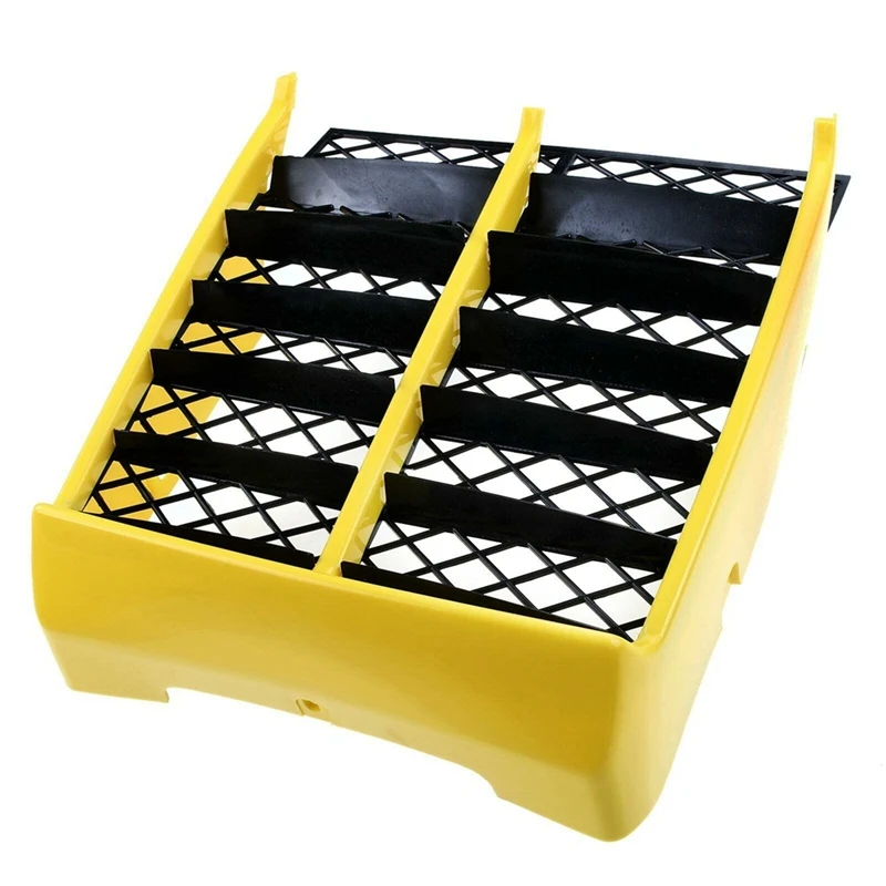 Plastic Gas Tank Side Covers With Grill Fit For Yamaha Banshee 350 YFZ350 87-06 Yellow