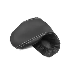 Premium Center Console Cushion & Armrest Cover - Car Interior Protector and Accessory (Black)