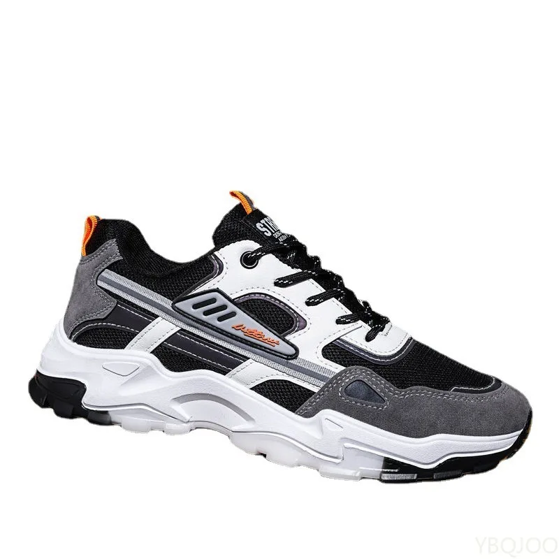 2025 Large Size Autumn Fashion New Item Breathable Casual Comfortable Men's Shoes Versatile Lightweight Flat Sports Men's Shoes 5