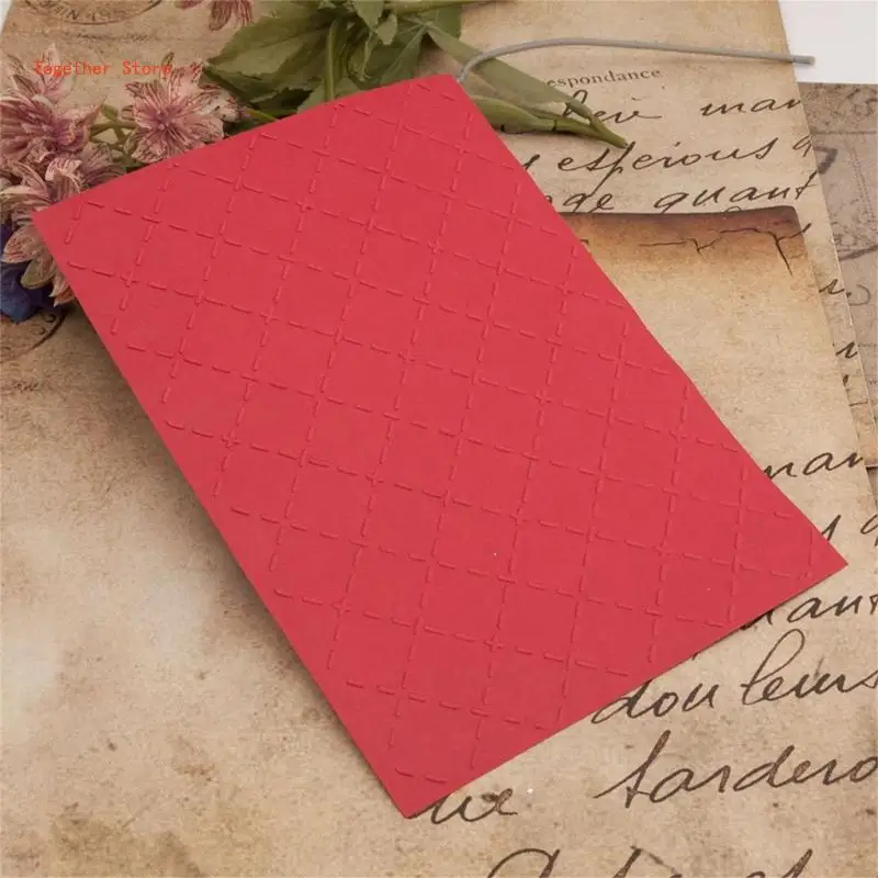 Dot Embossing Templates Heart Embossing Folder Stencil Card Making DIY Scrapbooking Album Paper Craft 6XDD