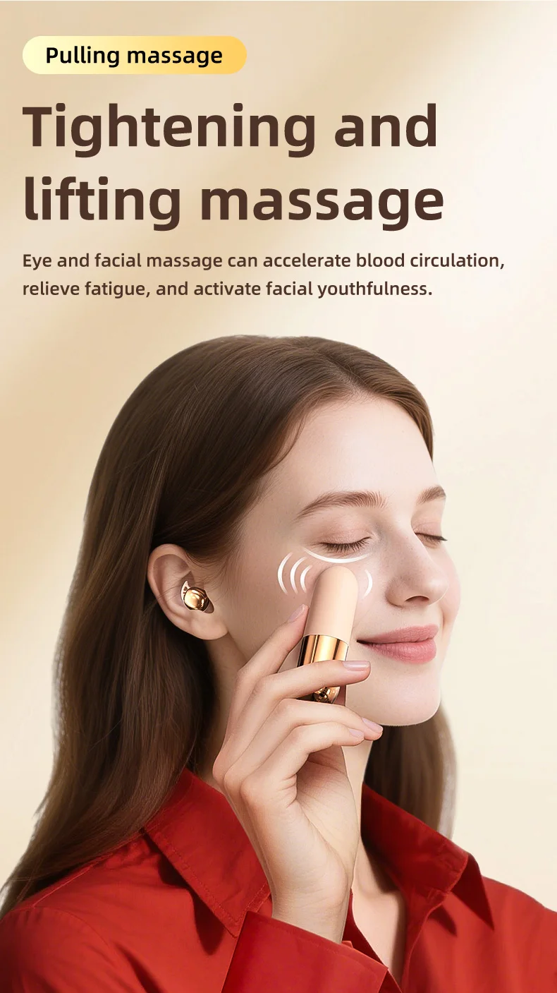 Vibration Roller Earphones Bluetooth Touch Control