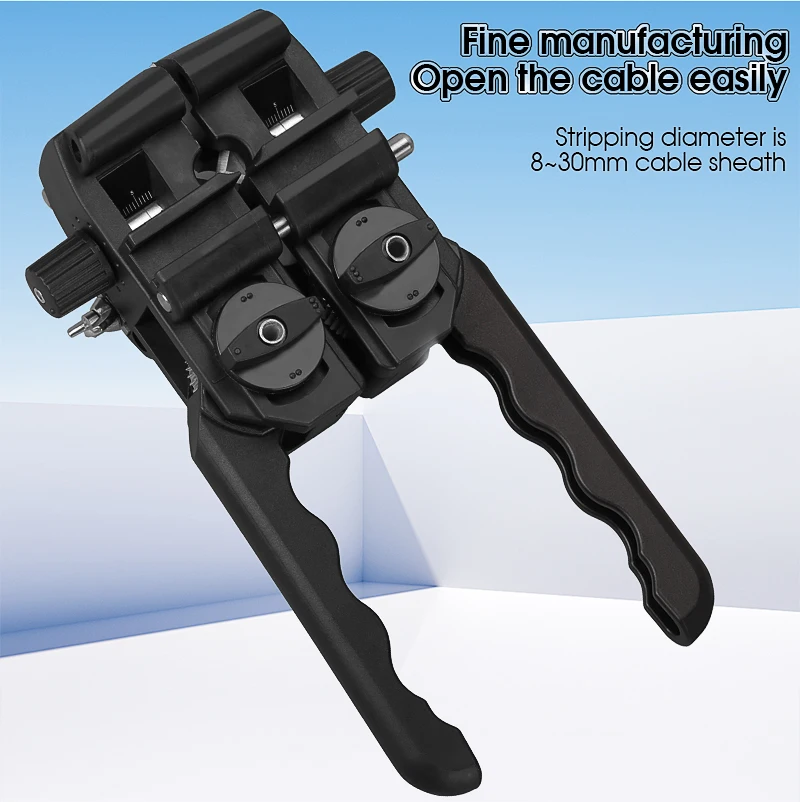 AUA-F9 Fiber Optic Stripper Longitudinal Cable Jacket Slitter Cable Sheath Openi