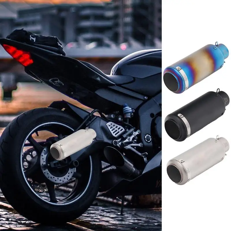 

S-C Project Exhaust 51mm/60mm SC Exhaust Unive-rsal Exhaust Pipe Stainless Steel Motorcycle Exhaust Pipes Motocross Accessories