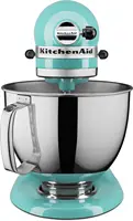 Artisan Series 5 Quart Tilt Head Stand Mixer with Pouring Shield KSM150PS, Removable bowl, Aqua Sky 2