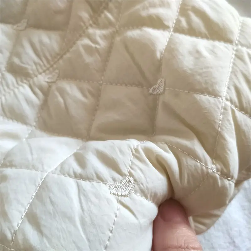 여아 자수 꽃무늬 패딩 조끼 아동 가을 겨울 두꺼운 조끼  조끼 자켓