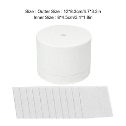 Ceramic Glass Fusing Microwave Kiln with Lining Paper - Perfect Gift (Small Size)
