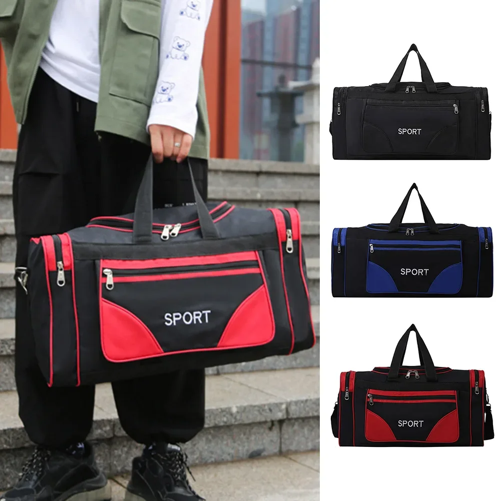 Large Capacity Sport Fitness Bags Dry Wet Separation Gym Bags for Men Outdoor Hiking Camping Travelling Yoga Fitness Handbags 2