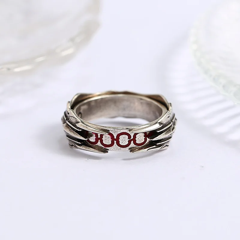 Anime Fate Stay Night Ring Black Saber Armour Cosplay Unisex Adjustable Opening Jewelry Rings Prop Accessories Halloween Gift 2