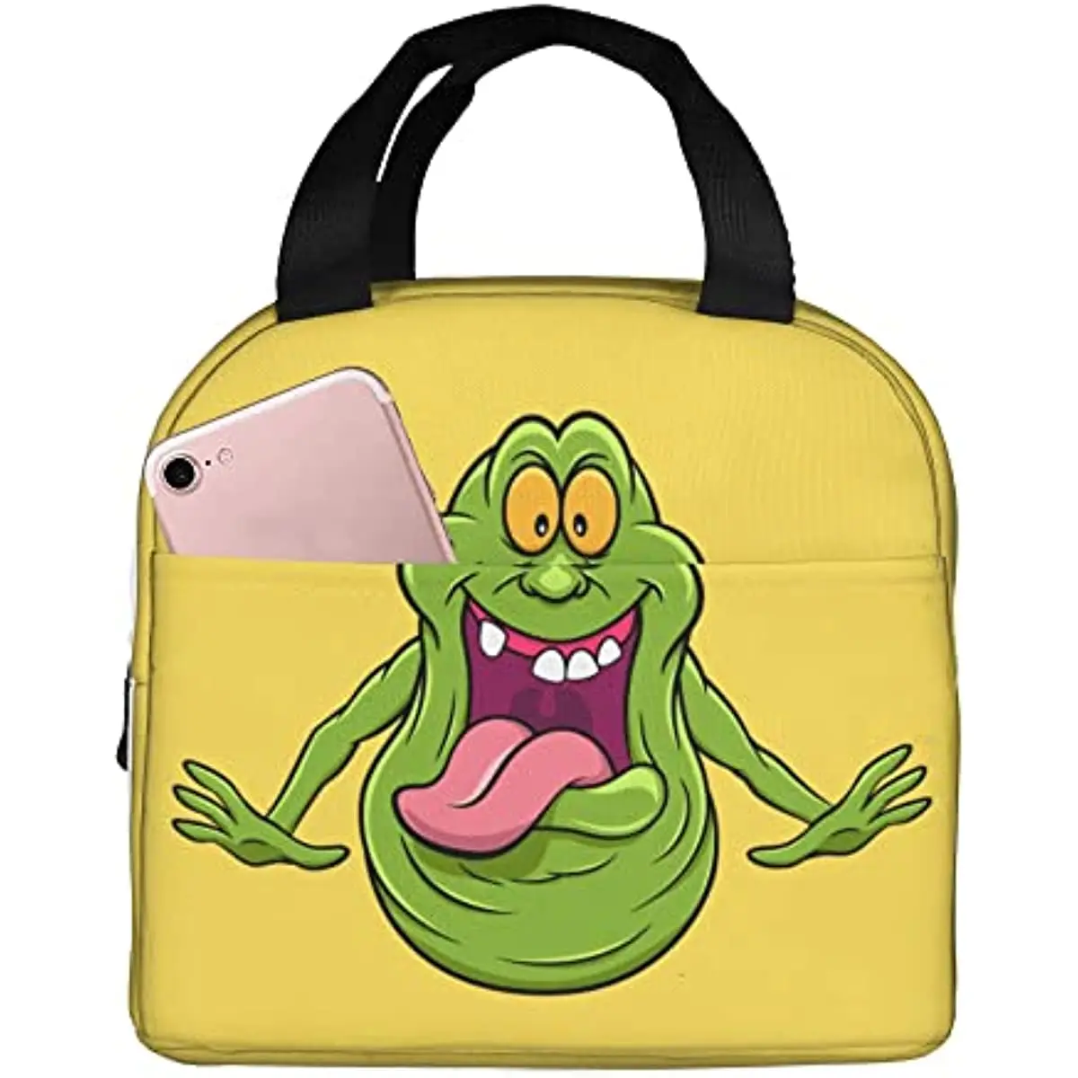 

Leak Proof Portable Thermal Lunch Bag Horror Movies Onionhead Reusable Large-Capacity The Mean Green Ghost Lunch Box