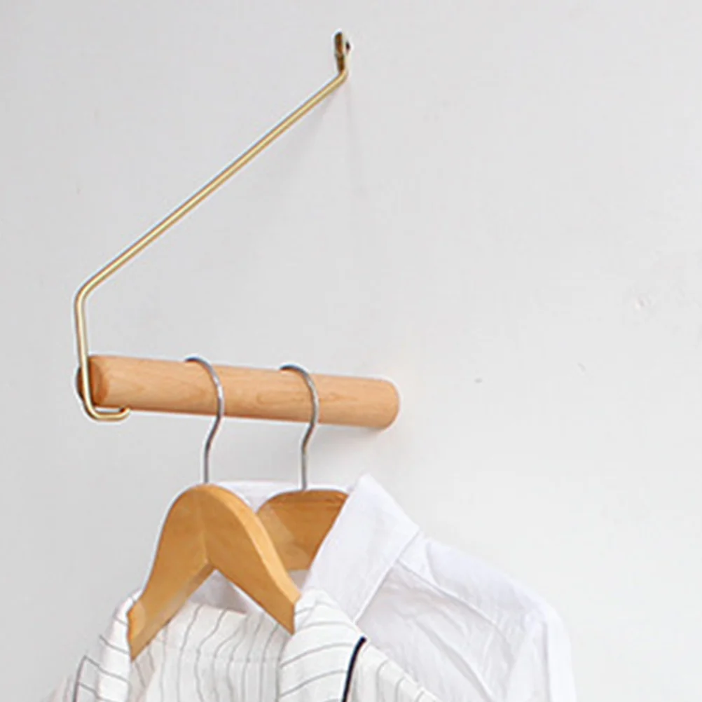 Wall Mounted Clothing Rack Drying Creative Decor Hook Coat Hanger Vintage
