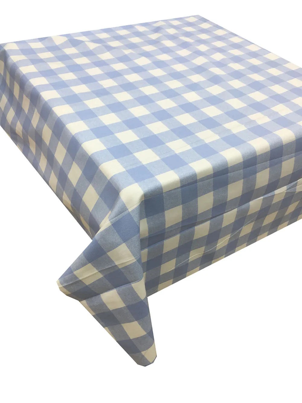 Zeren Home Blue White Panama Keteni Carefree Table Cloth 160x200 cm | Дом и сад
