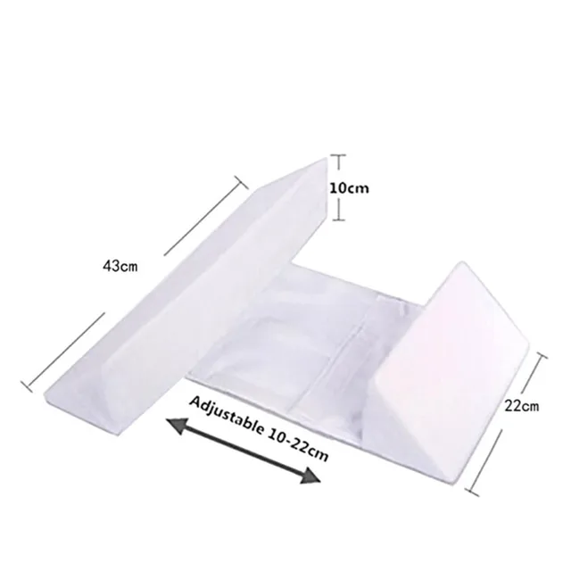 Baby Side Pillow 45° Inclined Triangle Support Pillow With Invisible Zipper  Removable Pillowcase Pillow For Newborn Baby 3