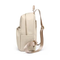 GOLF Cute Backpacks for Women Elegant Ladies Backpack Purse Solid Color Small Back Pack Bags Multi Pockets Aesthetic Female Bag 4