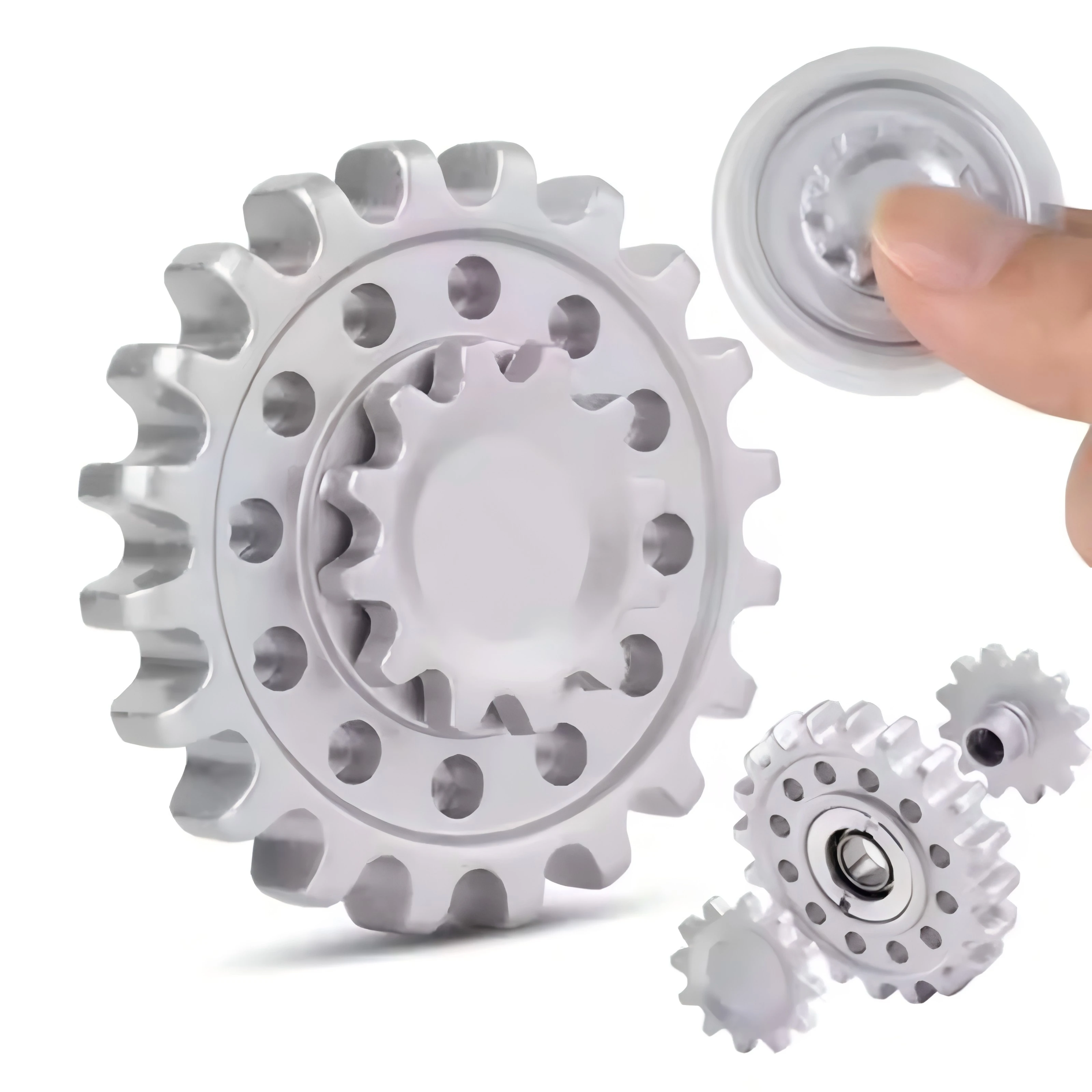 Enhanced Stress Relief Metal Fidget Spinner – Cool Gadgets & Unique Gifts
