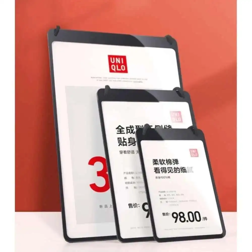 Shelf Pouch Sign Holder A4 A5 A6 Tag Price Hard Card Case Label Sleeve Plastic Bag Envelope Protective Cover Sheet Pocket