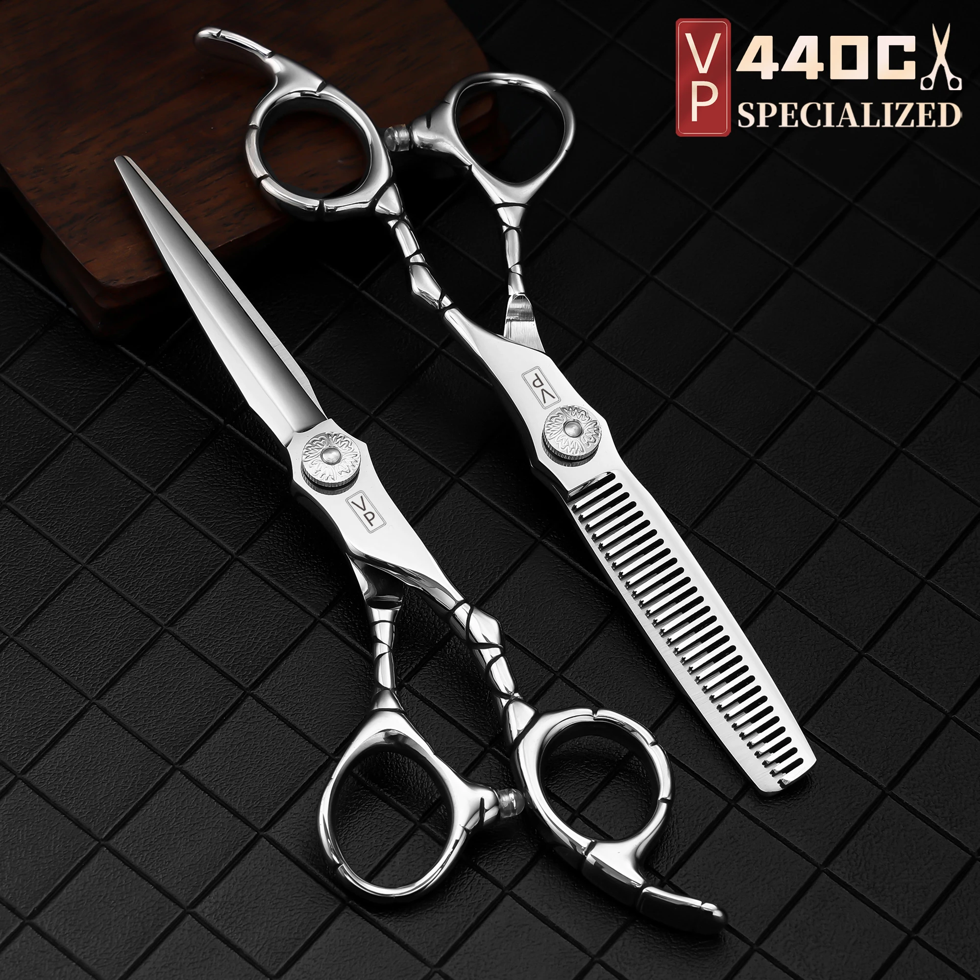 VPBarberScissorsHairThinningCutting60InchProfessional