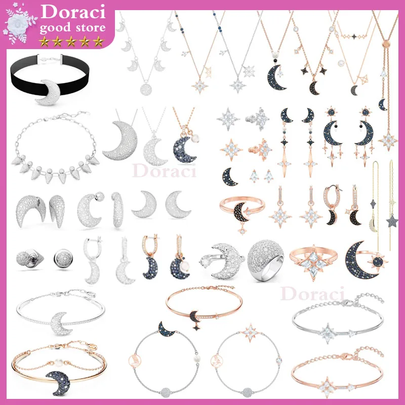 Doraci High-quality Original Logo Latisha Series and Luna Series Women's Jewelry Sets, Cute, Pure, Elegant, Essential Doraci