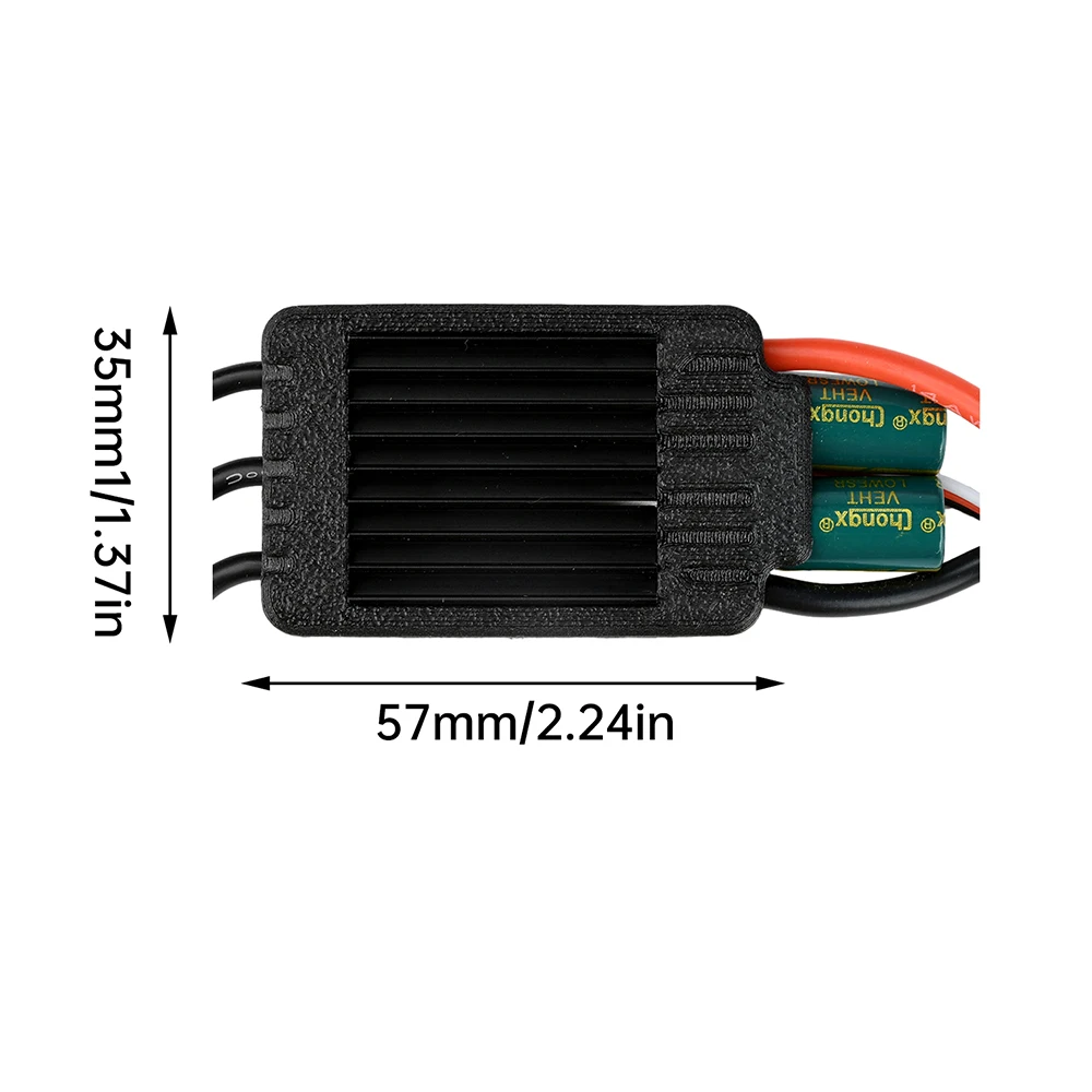 ESC 120A 3-6S BEC 5.2V/7.2V pour RC Avion Drone Voiture