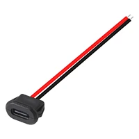 5/10pcs Type-C Female Chassis Connector USB C Female Chassis Direct Crimp Jack Female Charging Port Extension Power Cable - Image 5