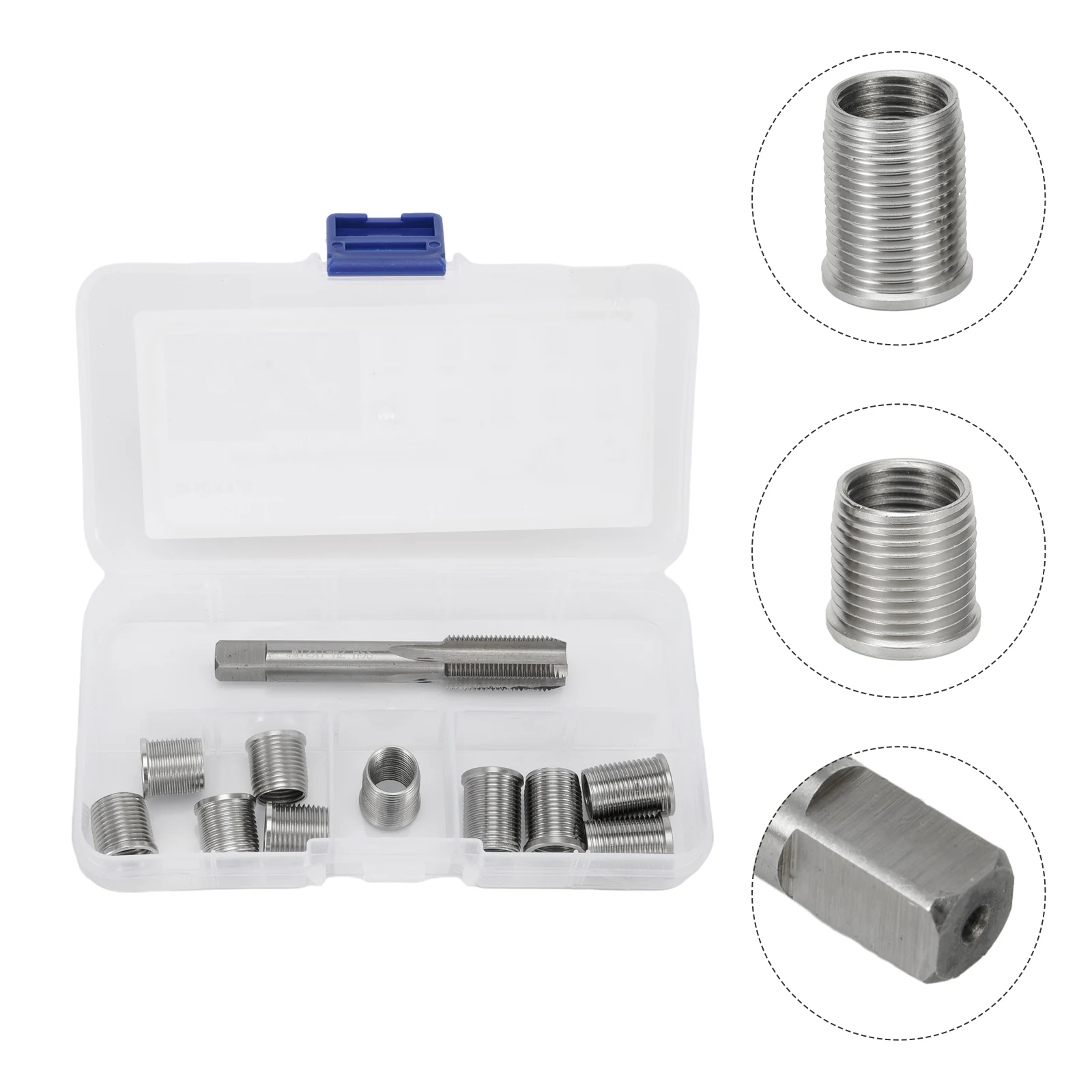 

M10*1.0 2023 Spark Plug Repair Tap Thread Repair Kit Light Plug-In Thread Equipment Hole Light Equipment Repair