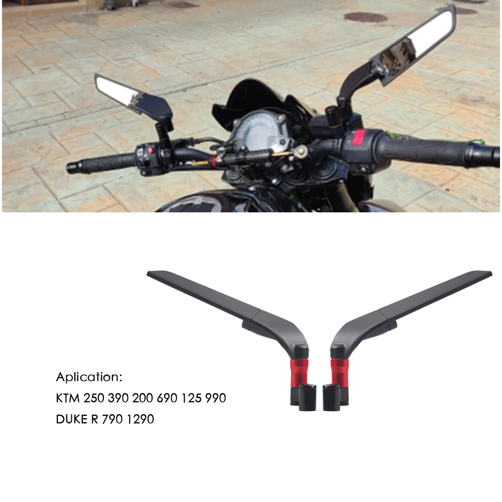 Universal Wind Wing Side Mirror for KTM 250 390 200 690 125 990 for