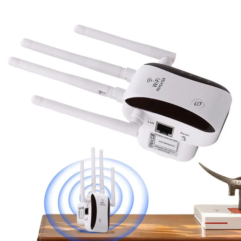 

Усилитель сигнала Wi-Fi для дома, 1200 Мбит/с, 4 антенны